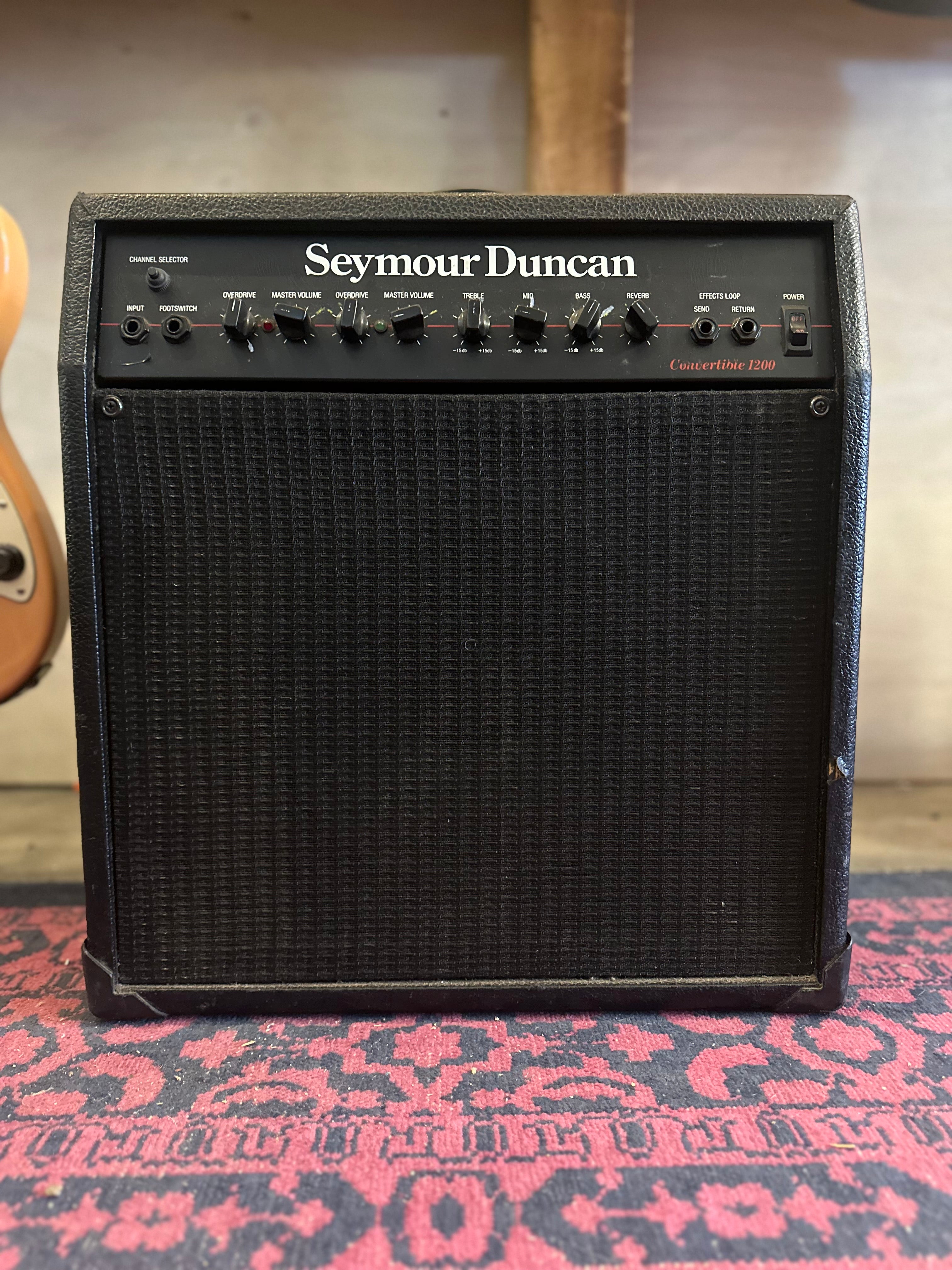 Seymour Duncan | Convertible 1200 | USA Made valve amp | Vintage Seymour Duncan | Convertible 1200 | USA Made valve amp | Vintage